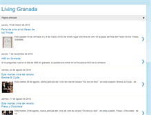 Tablet Screenshot of livinggranada.spuas.com